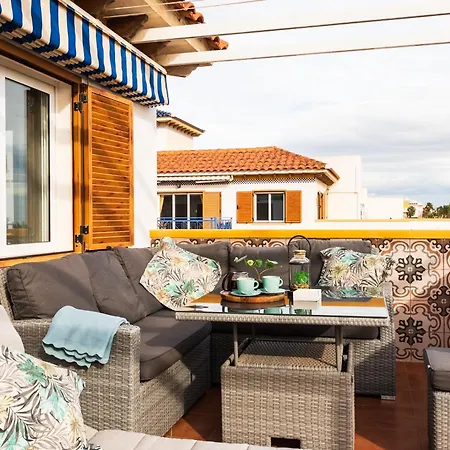 Atico De Lujo En Primera Linea 2 Balcones Con Vistas Al Mar, Playa Apartment Vera