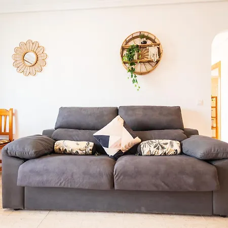 ático De Lujo En Primera Línea 2 Balcones Con Vistas Al Mar, Playa * Vera