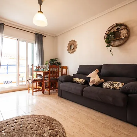 ático De Lujo En Primera Línea 2 Balcones Con Vistas Al Mar, Playa * Vera